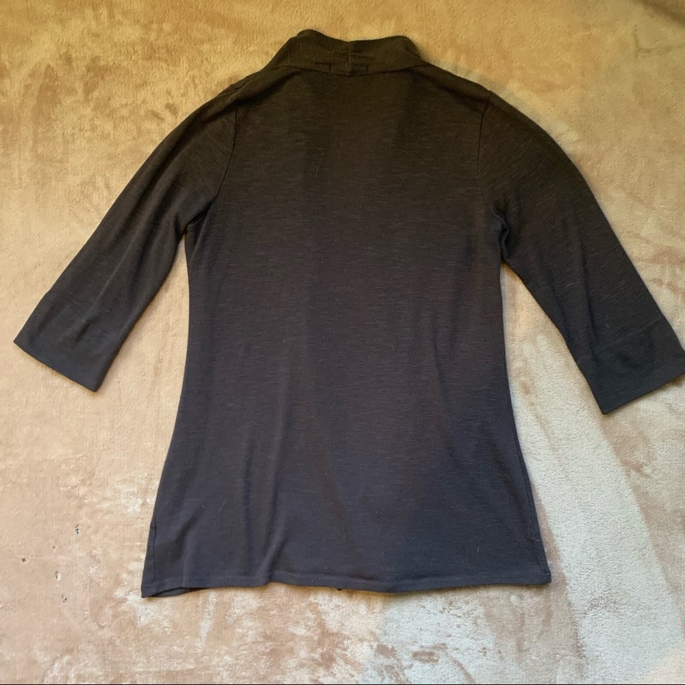 Basic Chocolate Cardigan - image 2